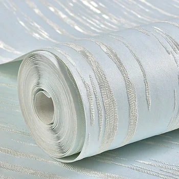 PVC Bež | Sivo 3D Reliefno Teksturo Wall Paper Roll Sodobne Preprost Barva Ozadja Za Spalnice, Dnevna soba Dekoracijo